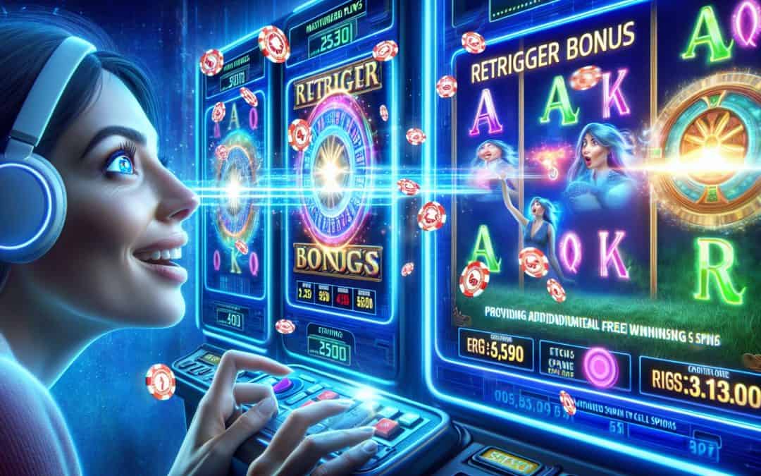 Sve o igrama koje nude bonus retrigger funkcije za veće isplate