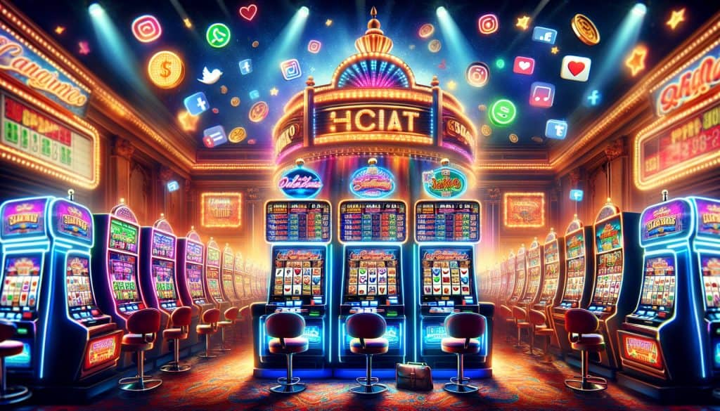 Casino igre koje dominiraju društvenim mrežama