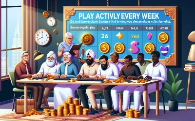 Tjedni bonusi za aktivne korisnike – isplati li se igrati stalno