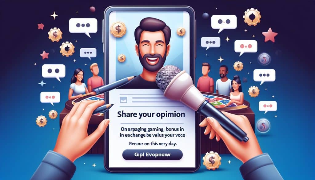 Casina koja vas pitaju za mišljenje prije dodjele bonusa