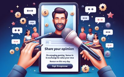 Casina koja vas pitaju za mišljenje prije dodjele bonusa